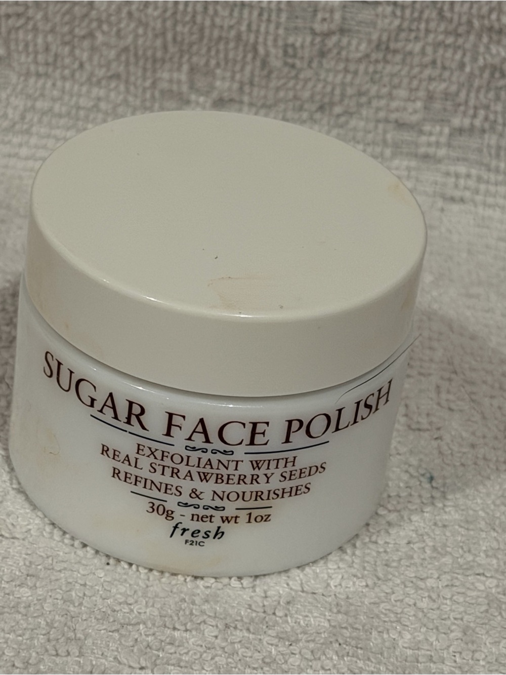 fresh Sugar Face Polish Exfoliant - White